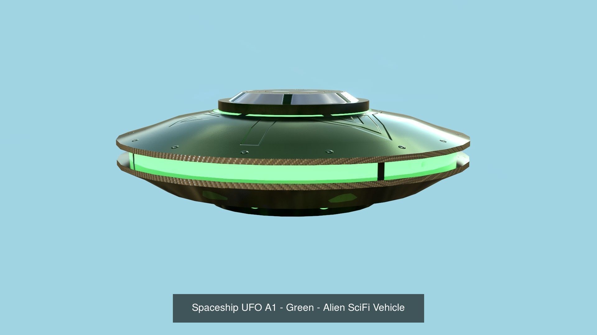 06 Spaceship UFO Collection - Alien SciFi Vehicle _1