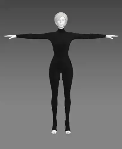 Woman Clothing T-Pose 441