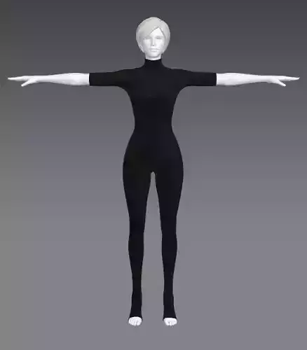 Woman Clothing A-Pose 445