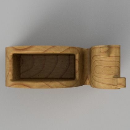 Pencil Holder Snail 3D print model_8