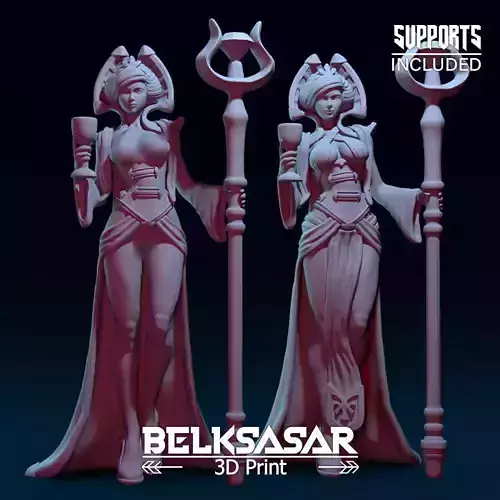 Vampire Empress Normal and Nude