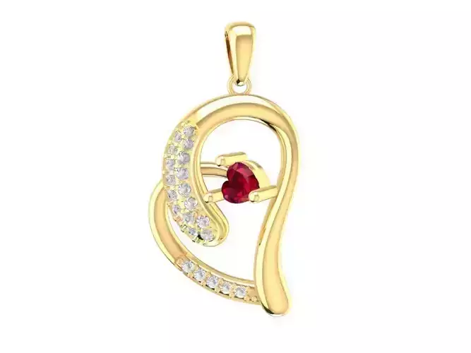 Heart Pendant for women 23