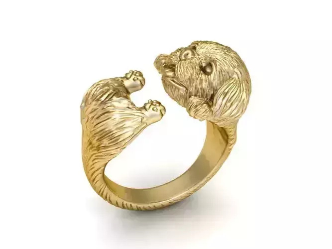 puppy cute dog ring 24