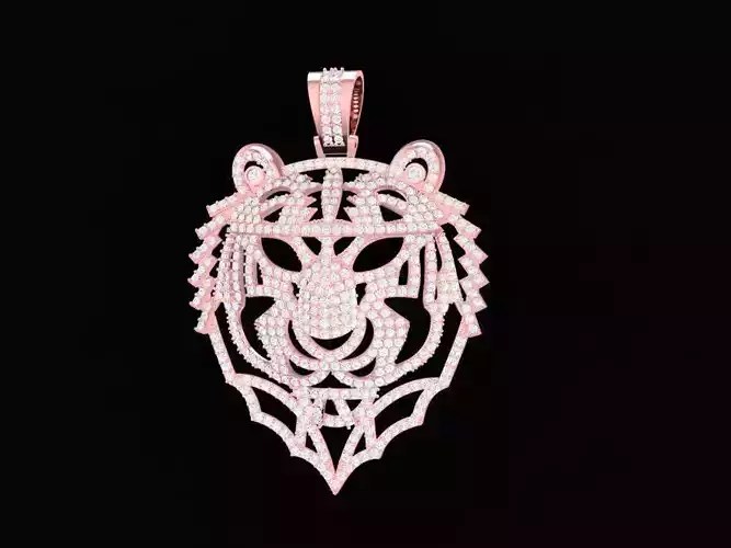 Tiger Pendant 33