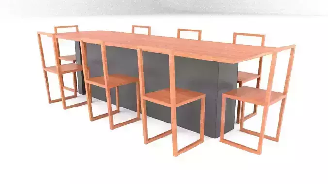 Dining Table From Parasite Movie