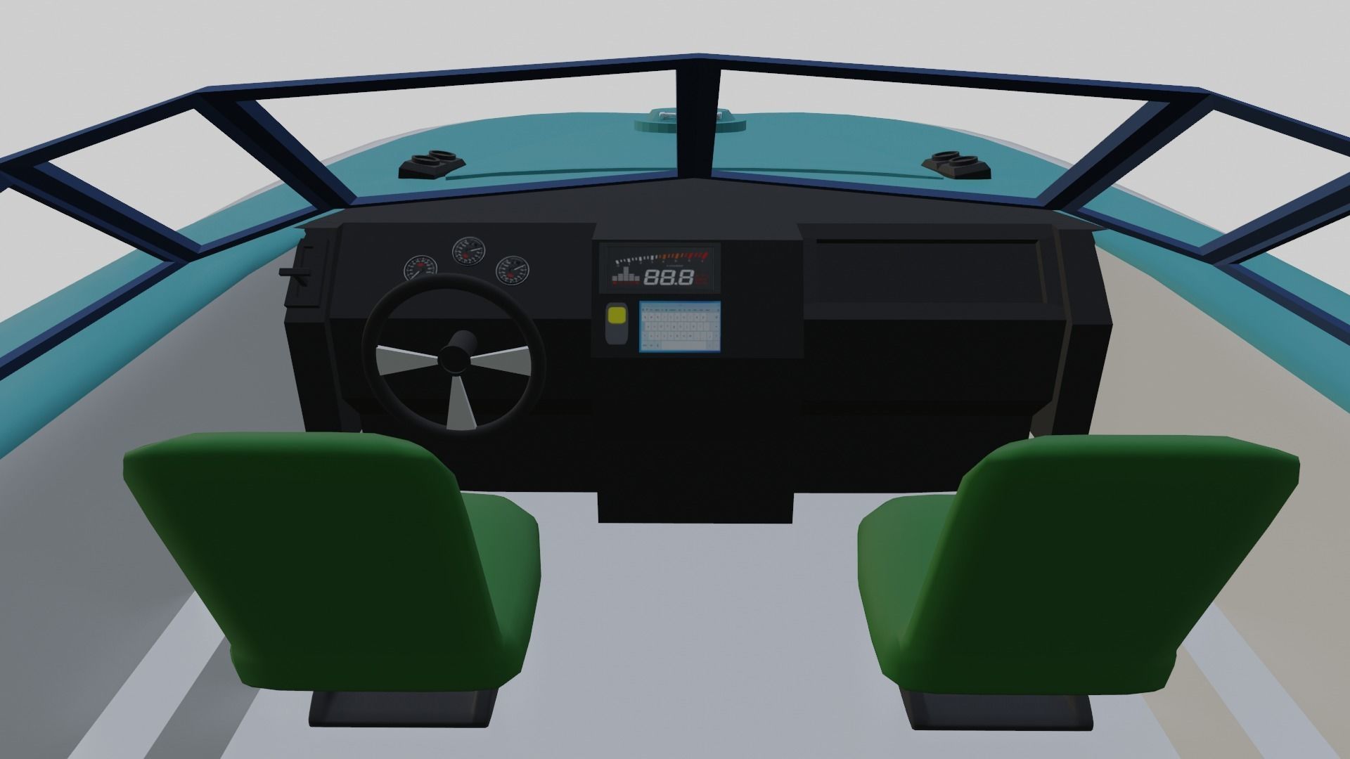 Speedboat like Squalo in GTA 3D model_7