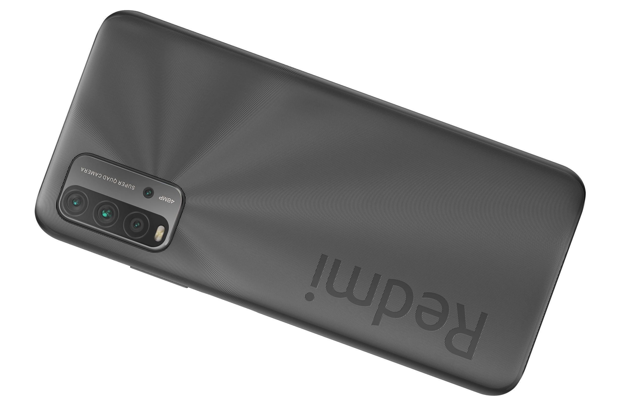 Xiaomi Redmi 9T Carbon Gray 3D model_14