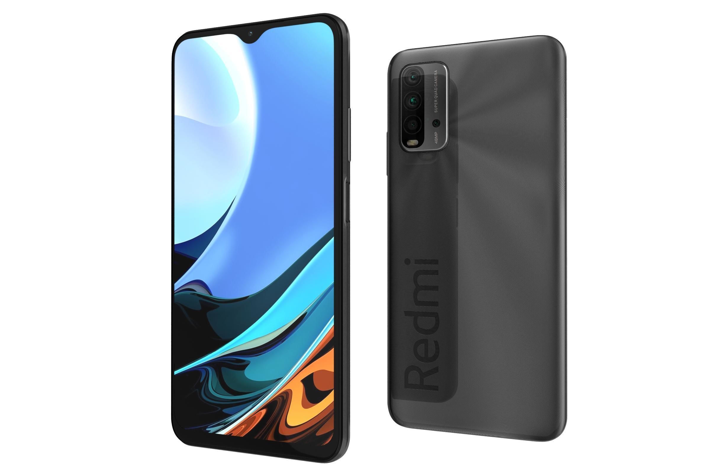 Xiaomi Redmi 9T All Colors 3D model_34