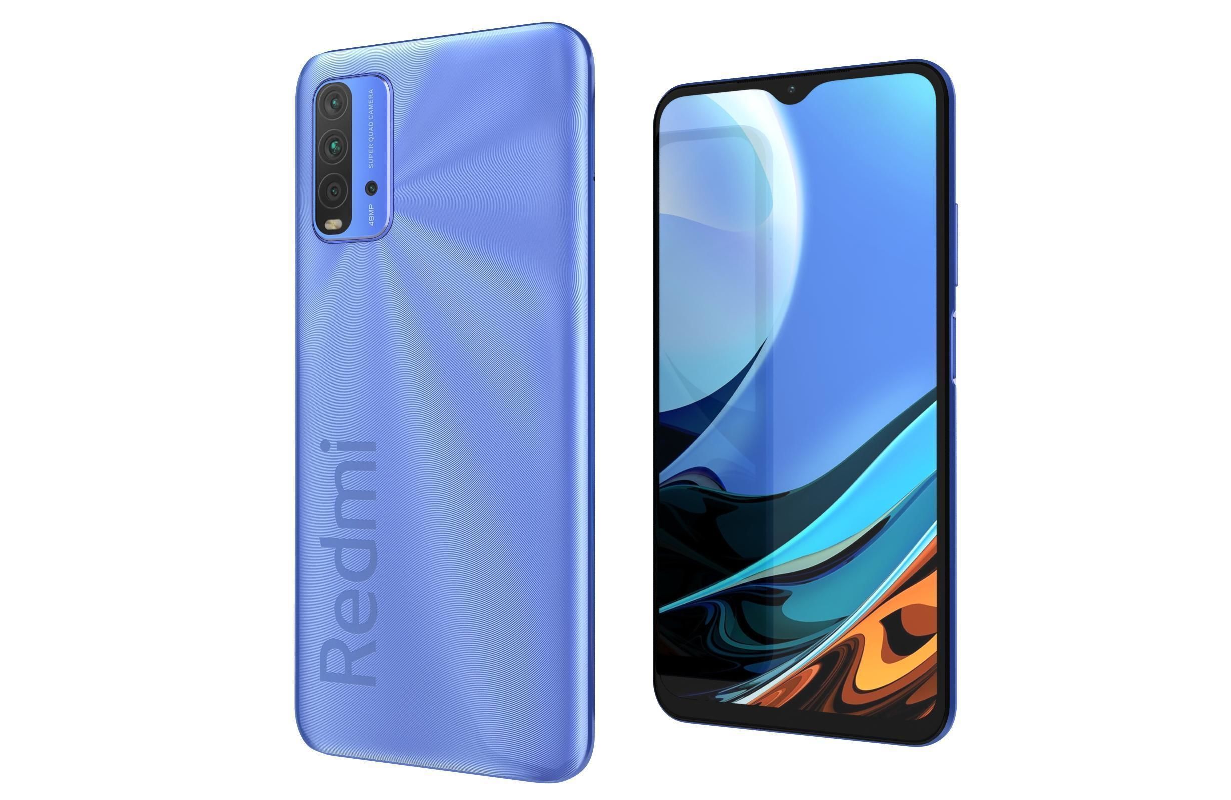 Xiaomi Redmi 9T All Colors 3D model_39