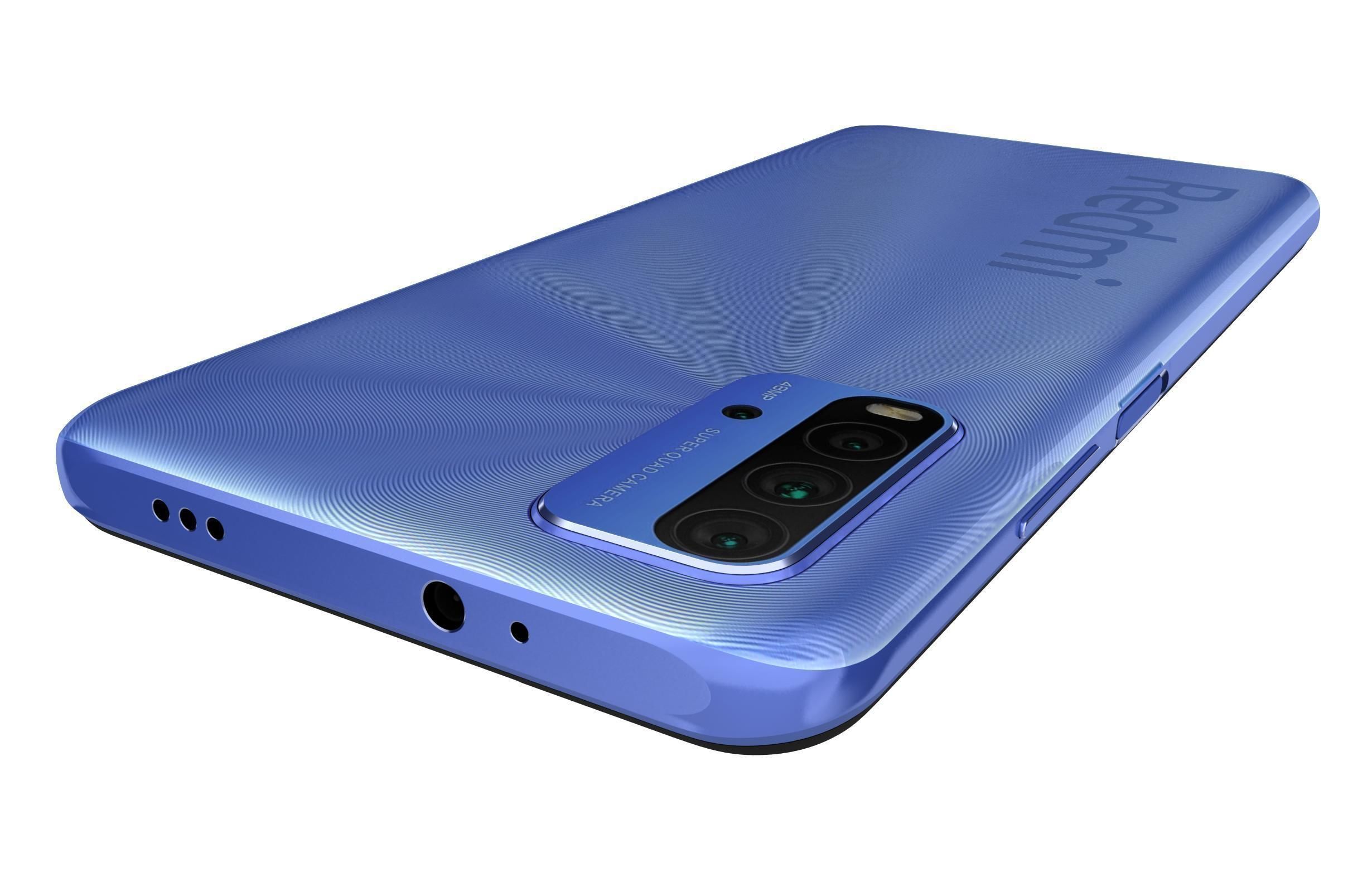 Xiaomi Redmi 9T All Colors 3D model_9