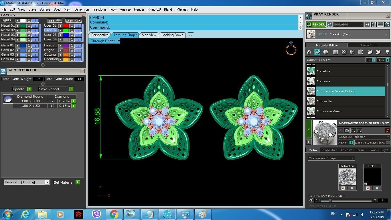SET ULTRA VISION 57 3D print model_7