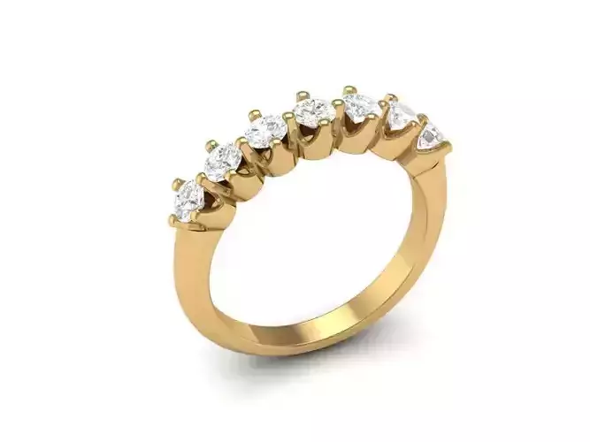 diamond ring for women 60 3D print model