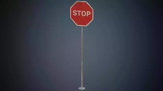 Stop Sign 1B