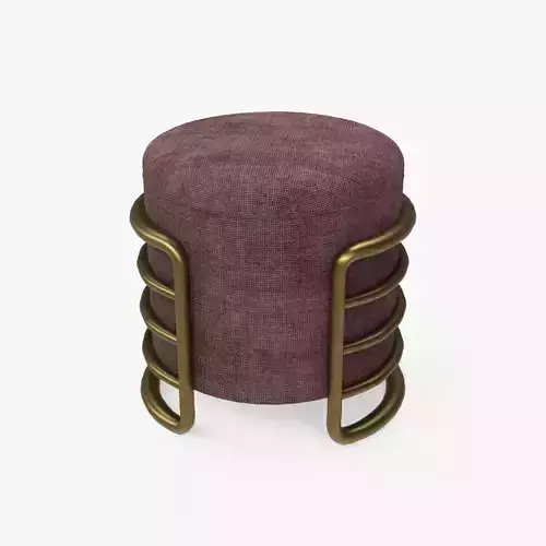 EERO stool brown upholstered