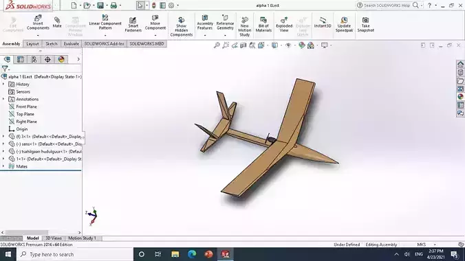 aircraft model paper airplane
