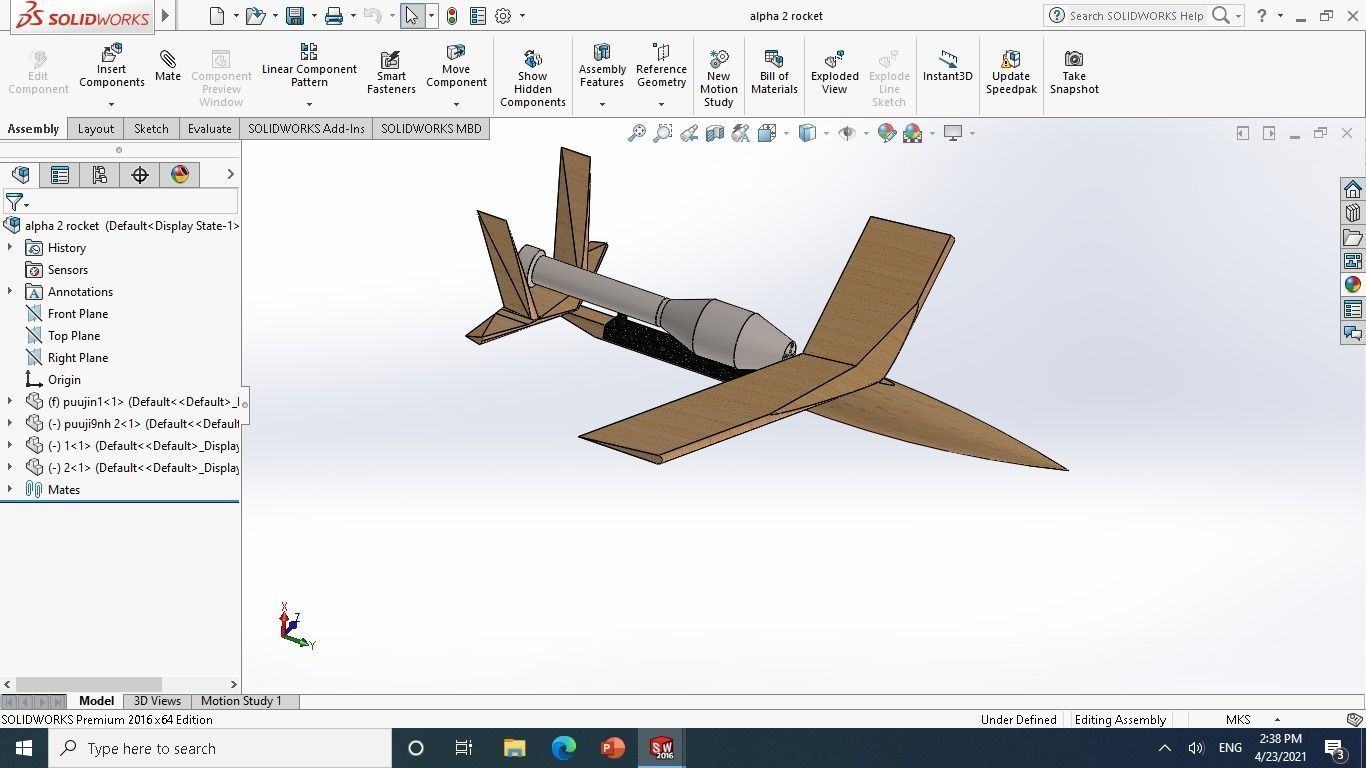 aircraft model paper airplane Free 3D model_1
