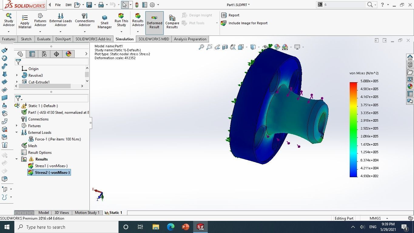 Elastic Sleeve-Pin Coupling solidworks model Free 3D model_2