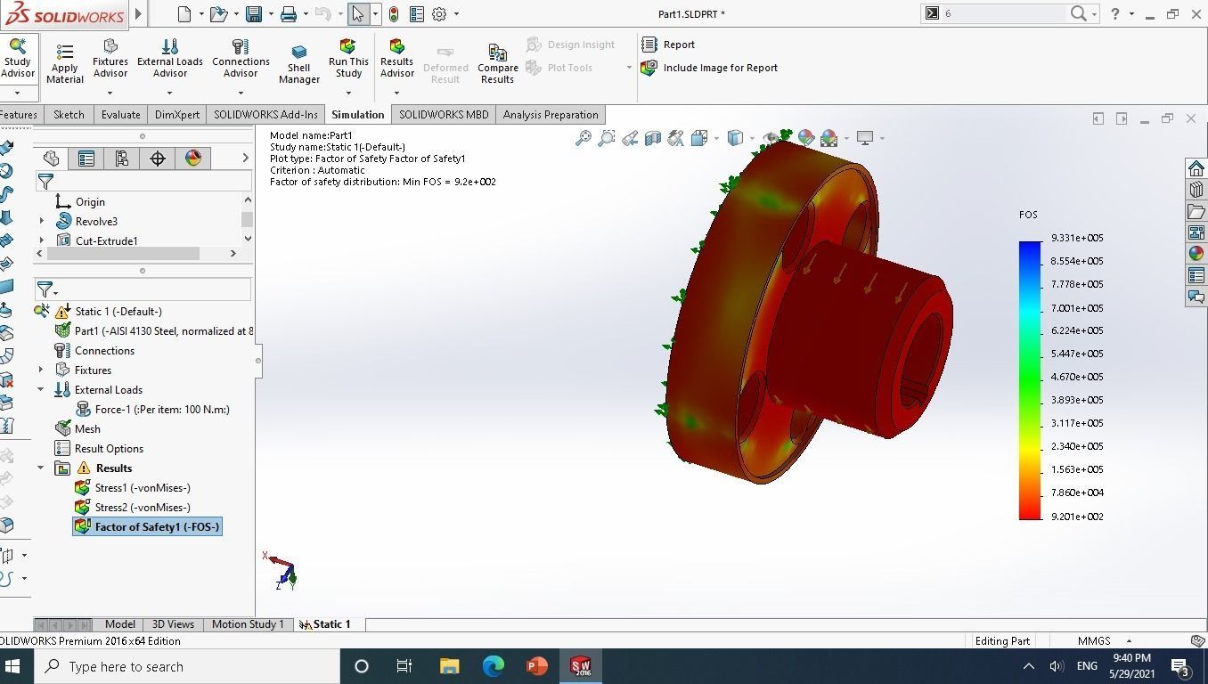 Elastic Sleeve-Pin Coupling solidworks model Free 3D model_3