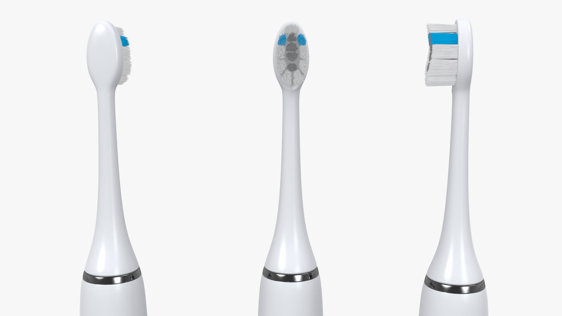Smart Toothbrush 3D model_7