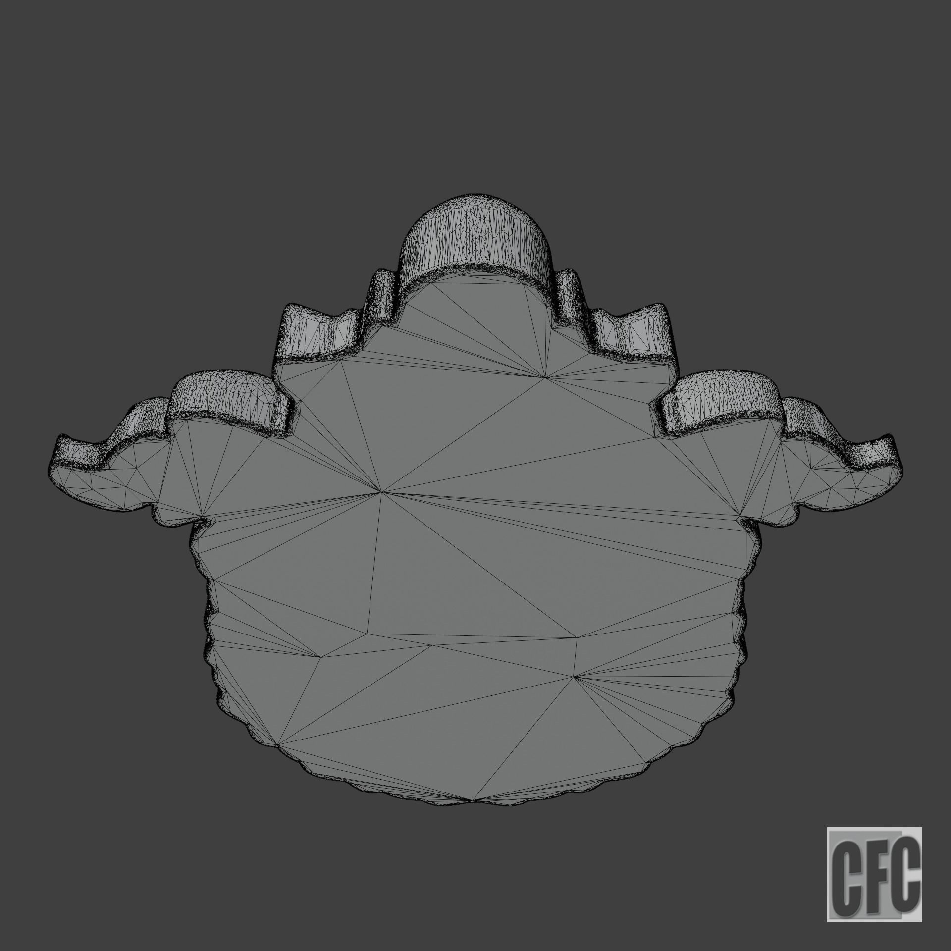 WoodCarving detail - 3d model for CNC - WoodCarvingCFC005 3D print model_13