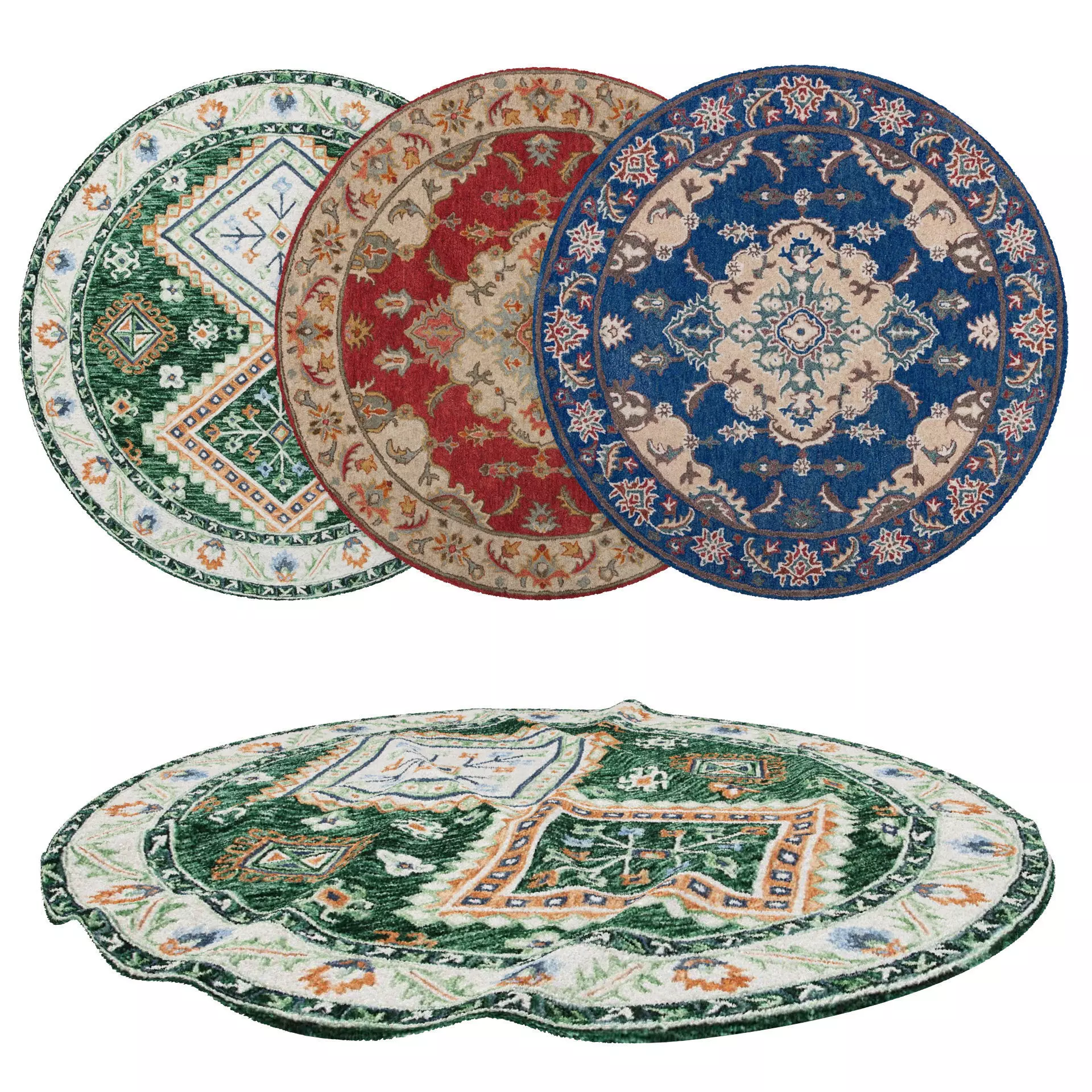 Rugs No 126 Low-poly 3D model