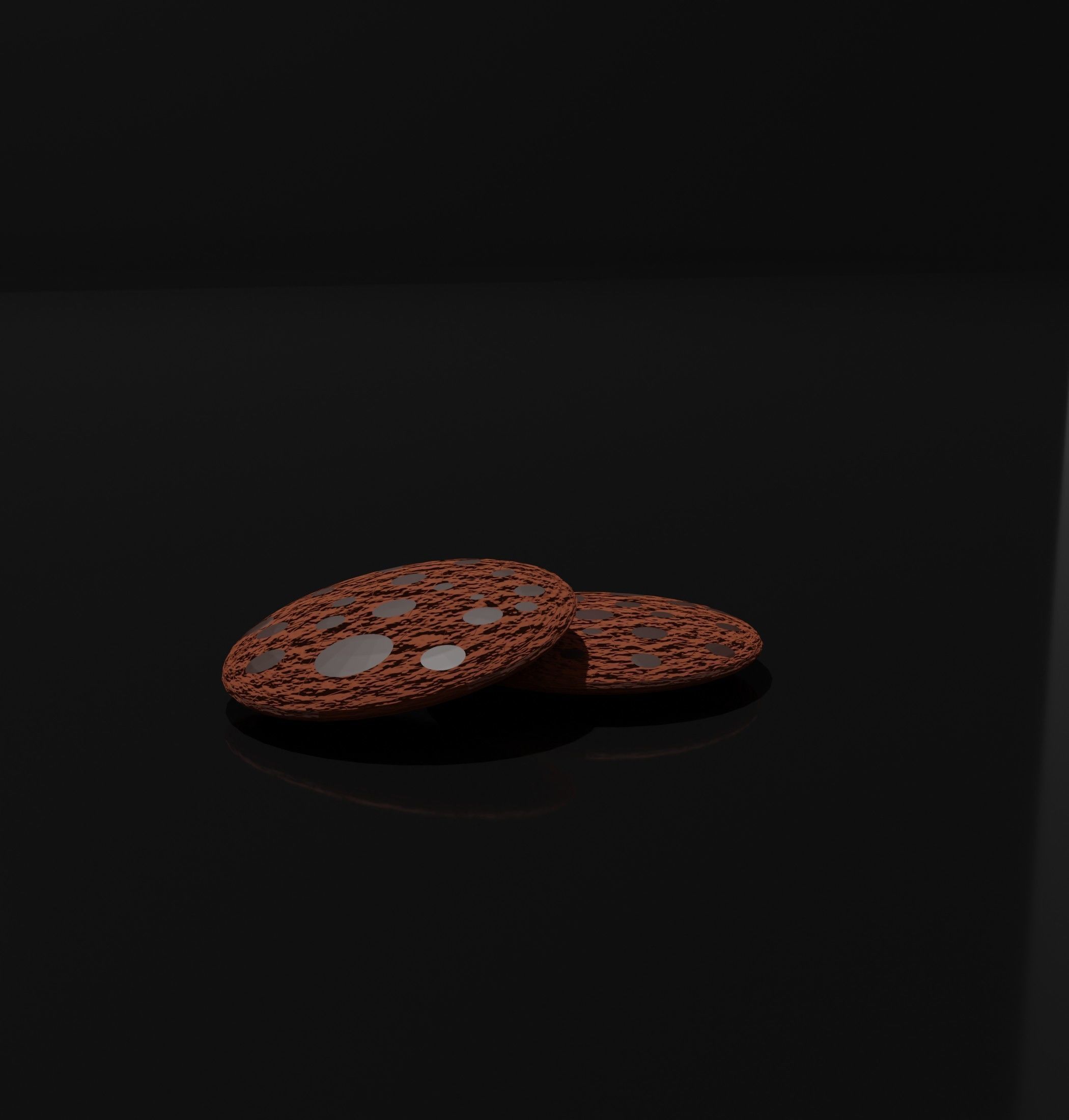 chocloates cookie 3D model_3