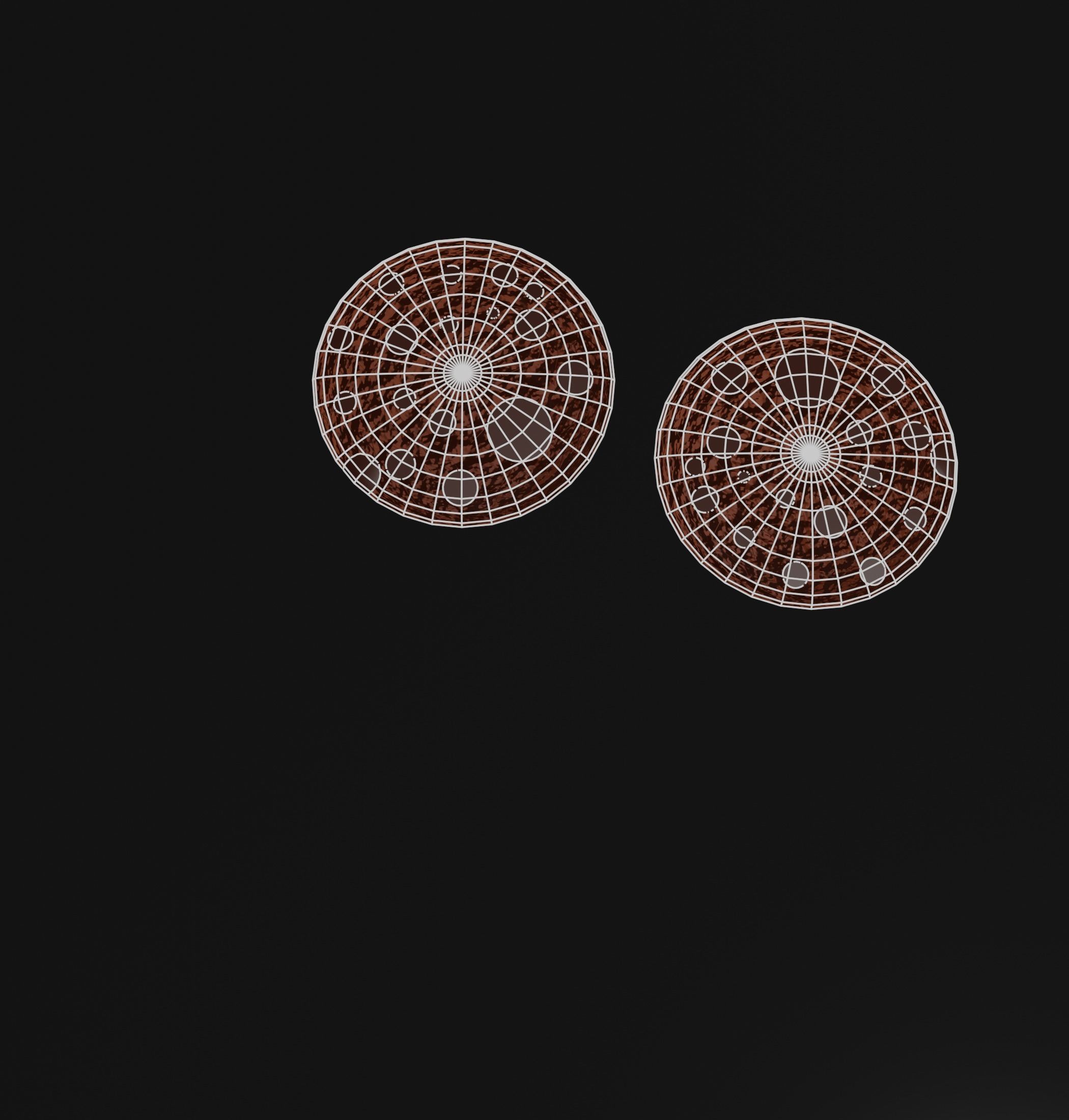 chocloates cookie 3D model_7