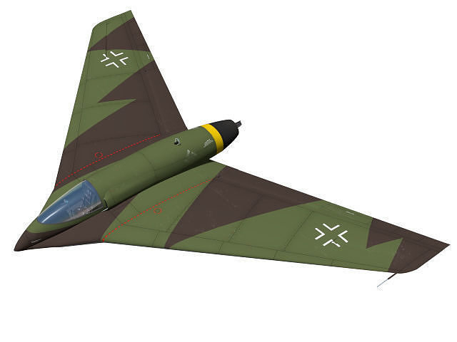Holten Ho-X 3D model