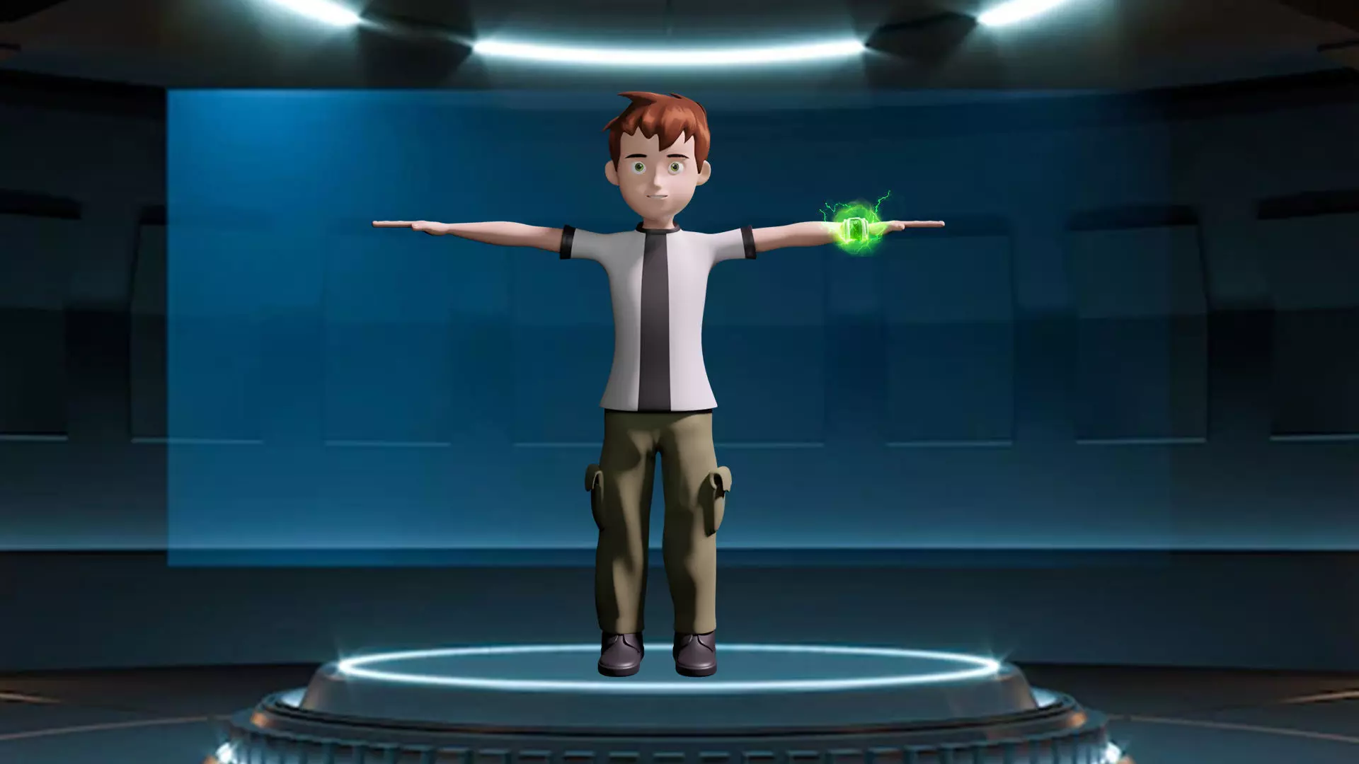 Ben 10 3d models for blender 3D model_0