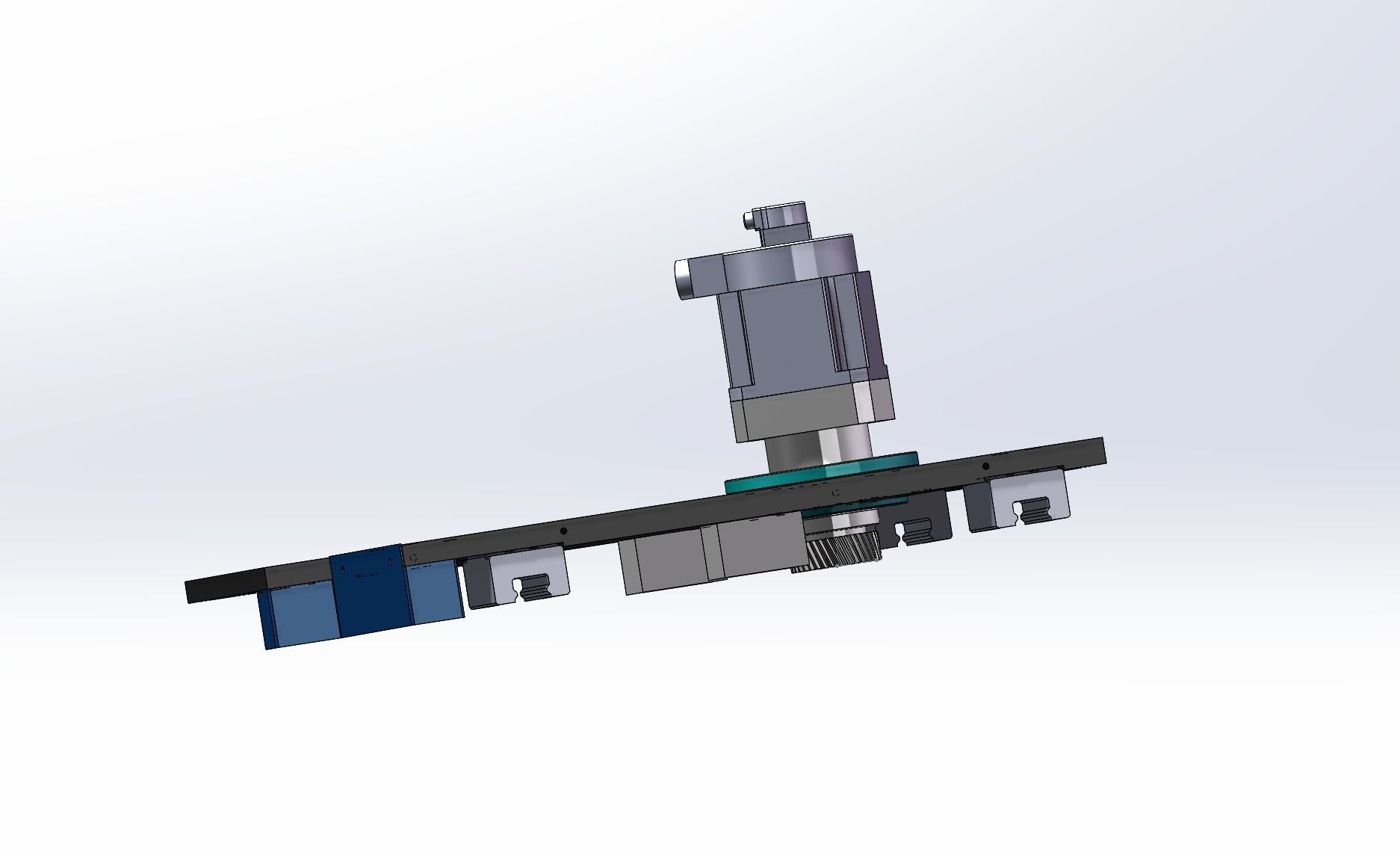 High power laser automatic pipe cutting machine 3D model_17