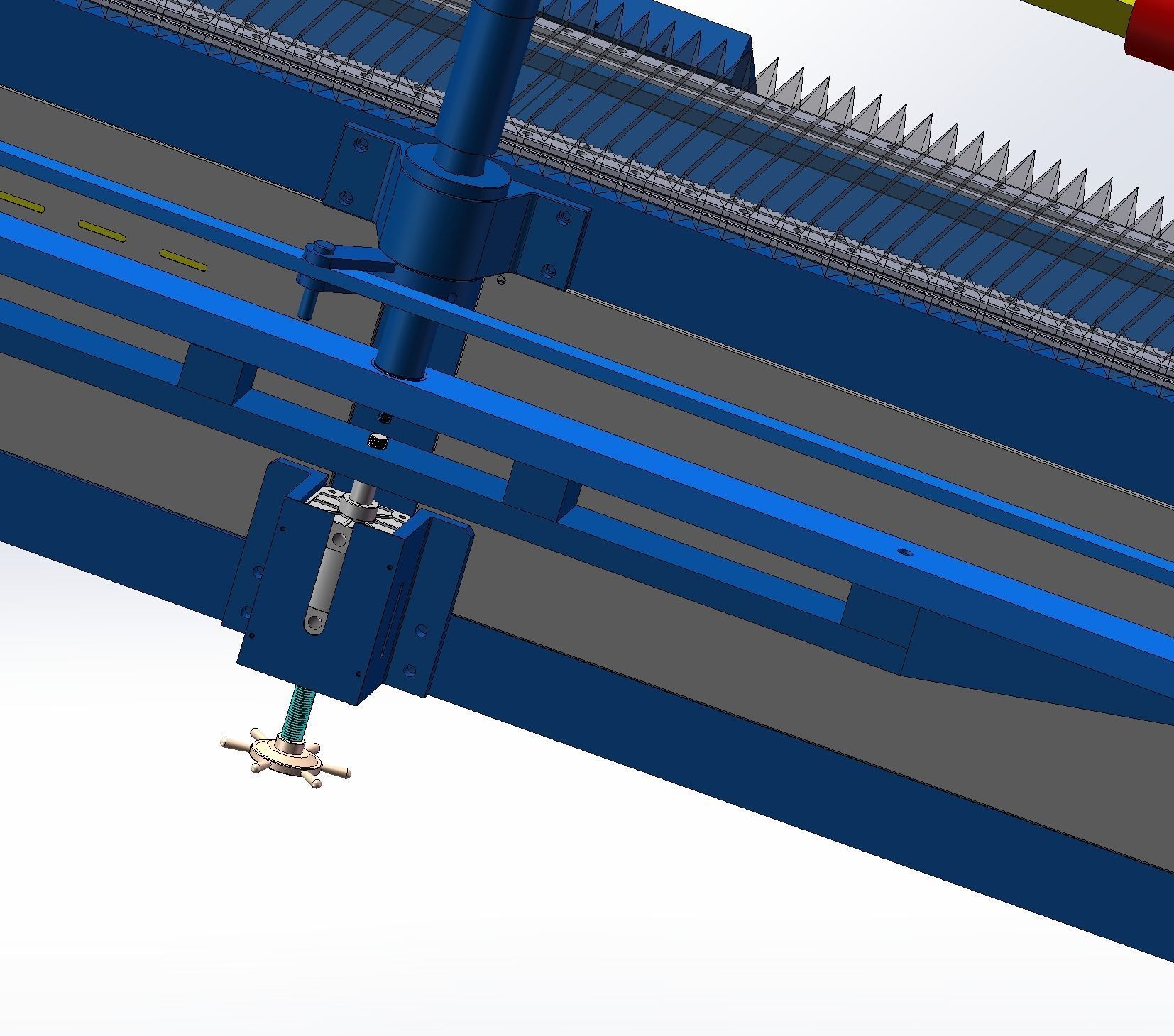 High power laser automatic pipe cutting machine 3D model_8