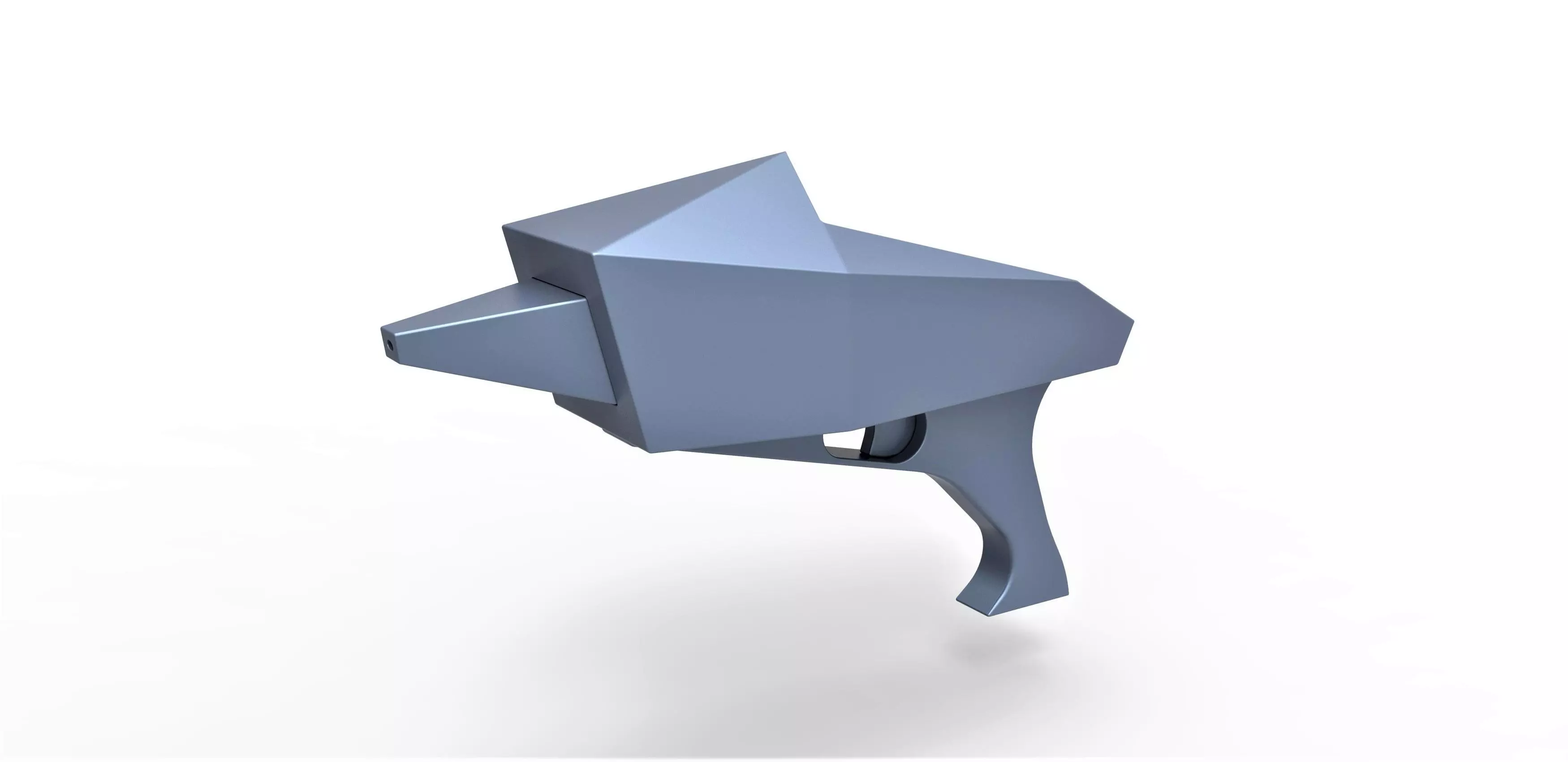Big Alien Vaporizer pistol 3D model