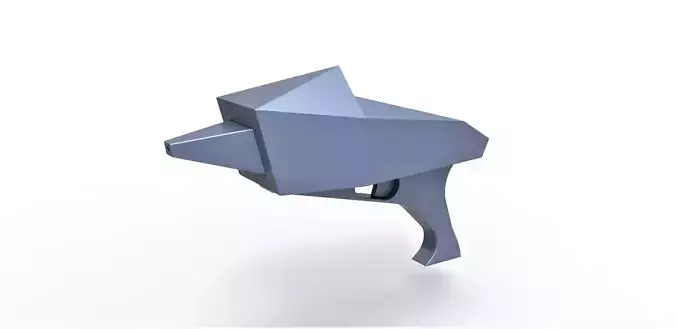 Big Alien Vaporizer pistol from The Invaders 1967 TV series 3D model