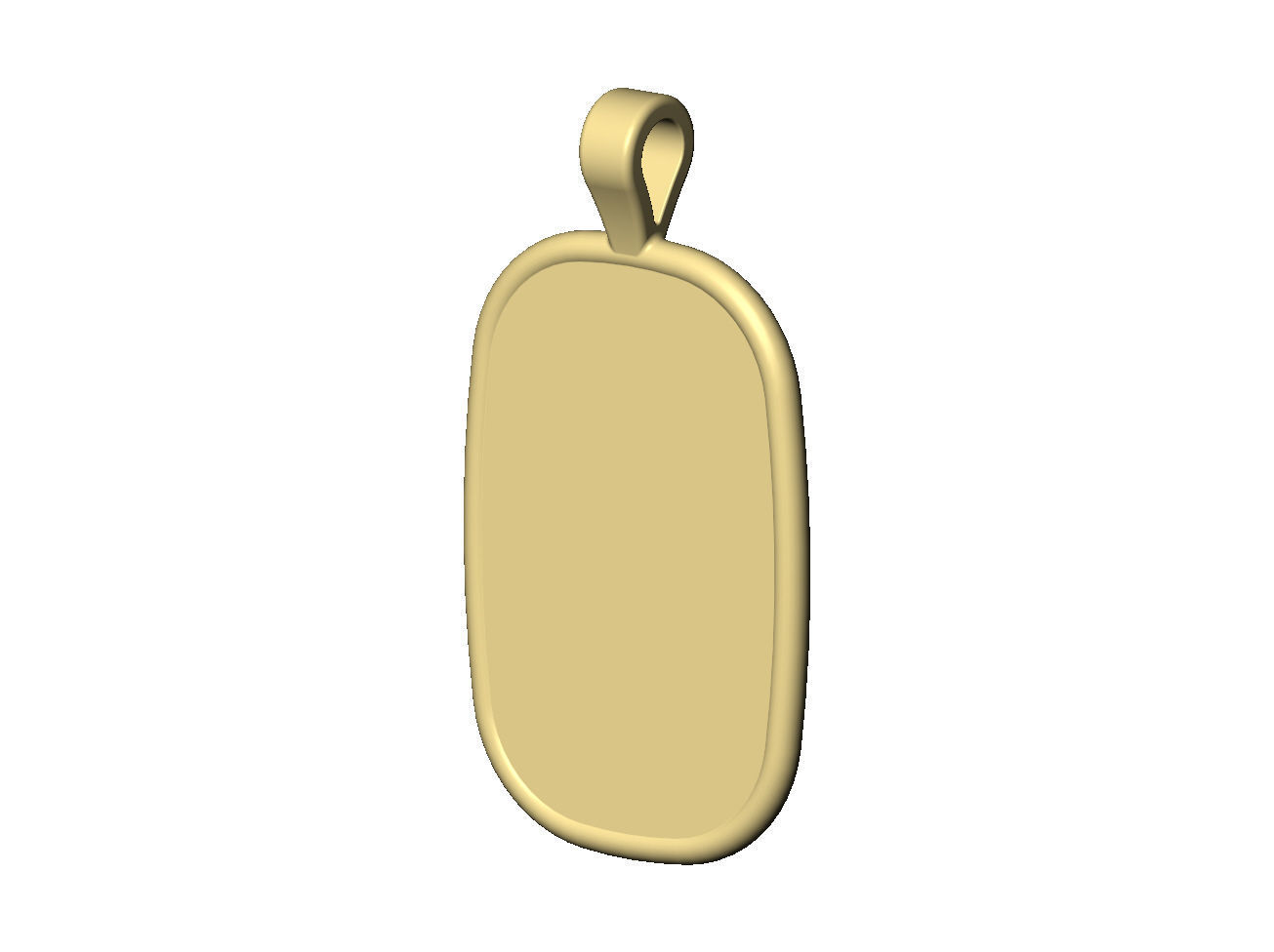 Tree of life relief pendant and charm 3D print model_9