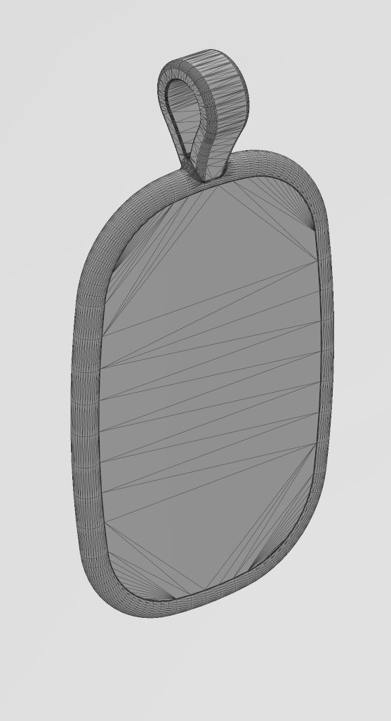 Tree of life relief pendant and charm 3D print model_15
