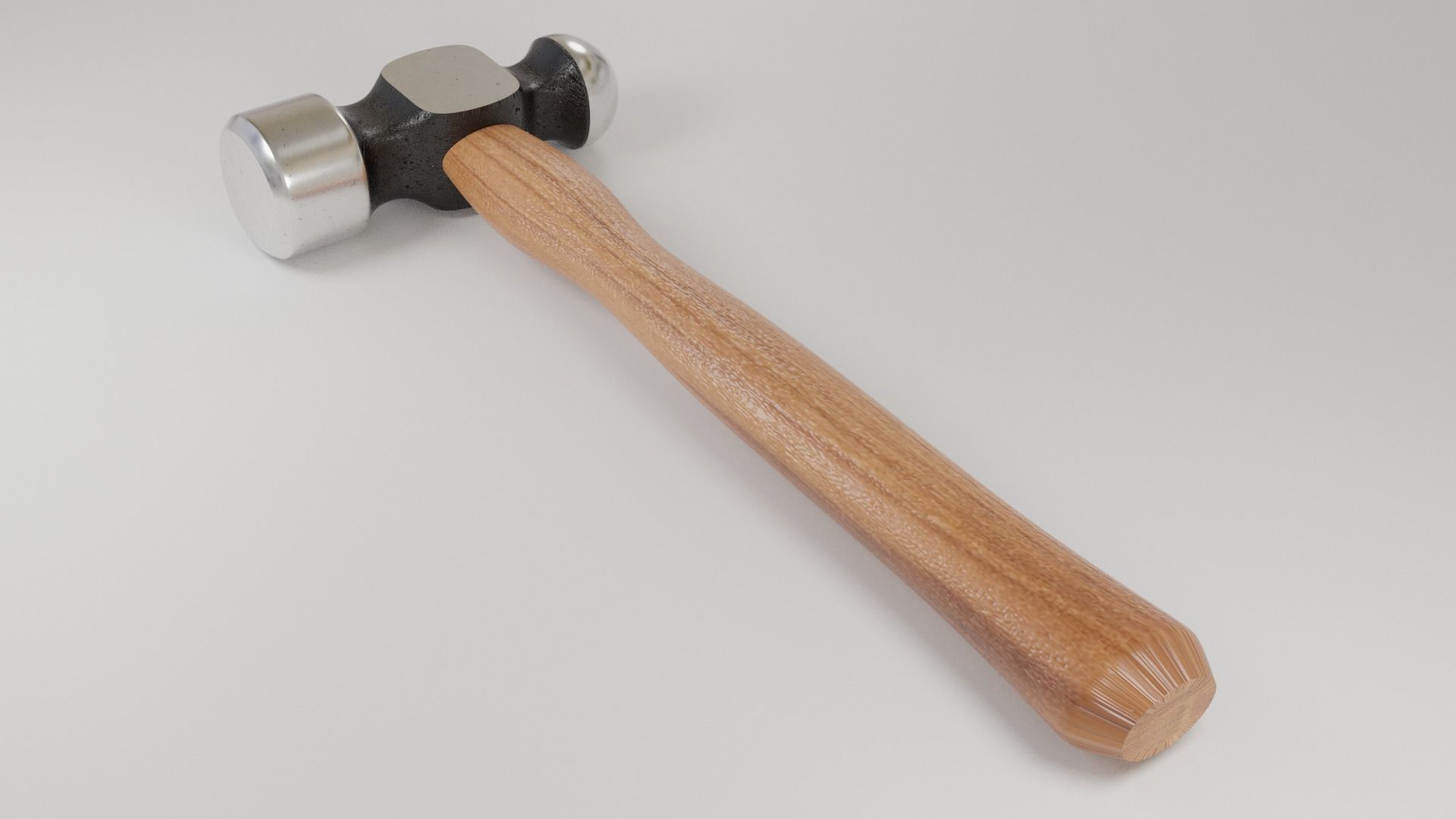 Classic Hammer Free 3D model_1