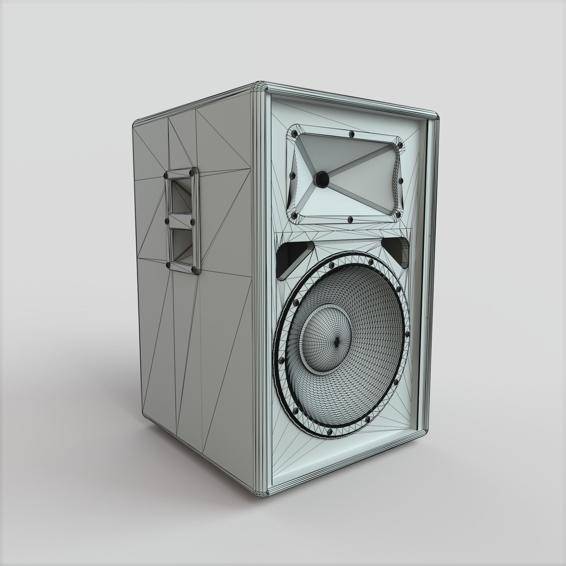 Studio Speaker 3D model_5