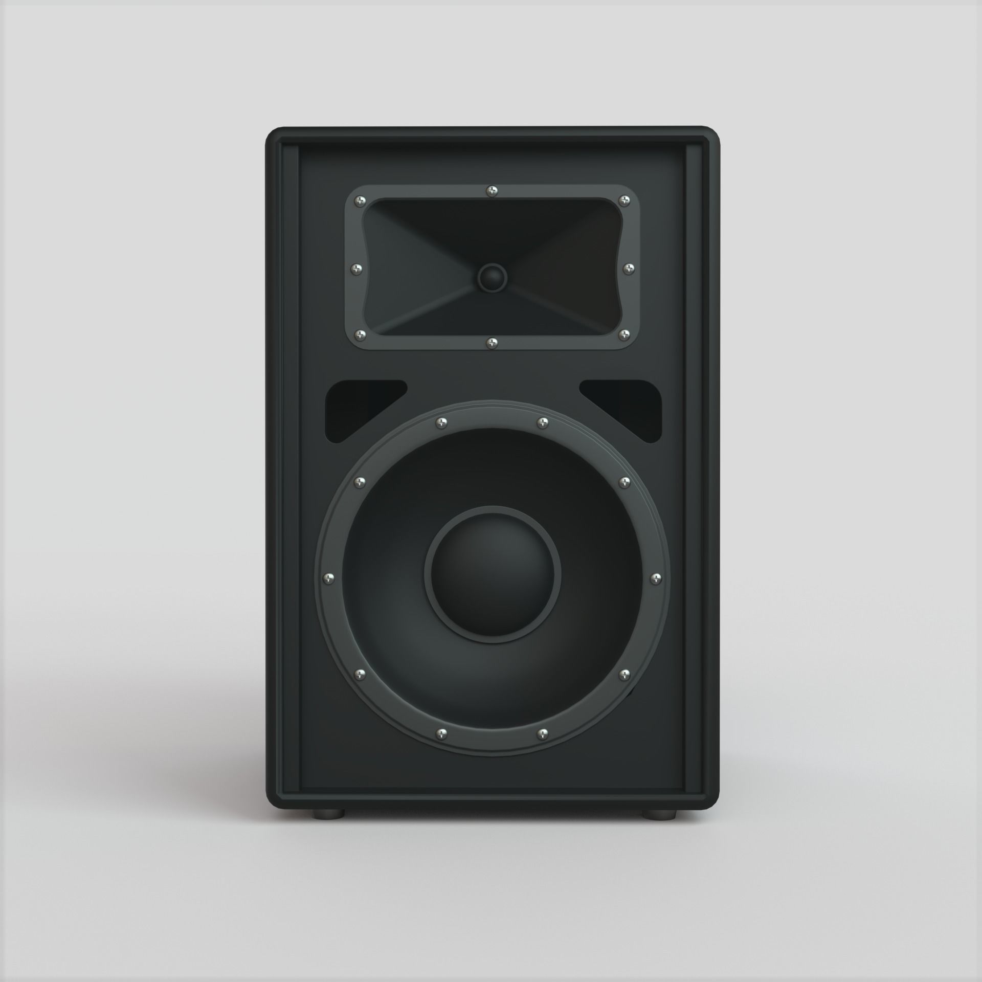 Studio Speaker 3D model_2