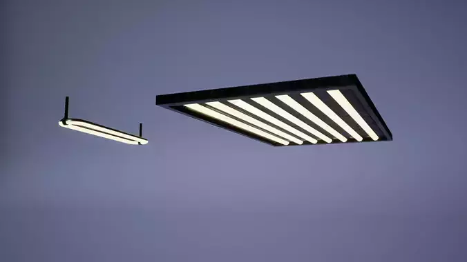 Light Low Poly Game Ready ludo pendant