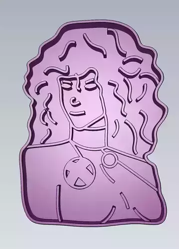 Wonderfull Polaris X-Men Characters Cookie Cutter 