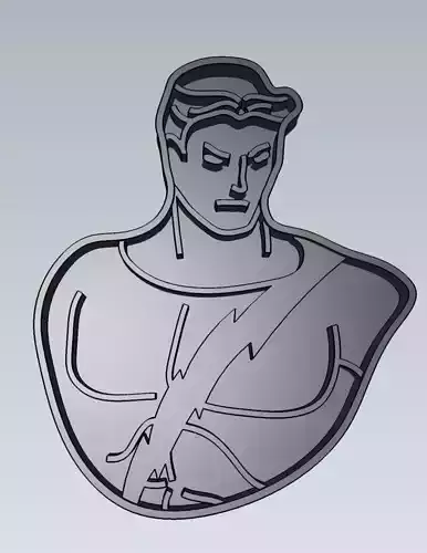 Wonderfull Quicksilver X-Men Characters Cookie Cutter 