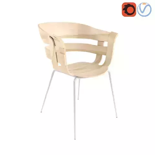 Wick Chair - Metal Legs