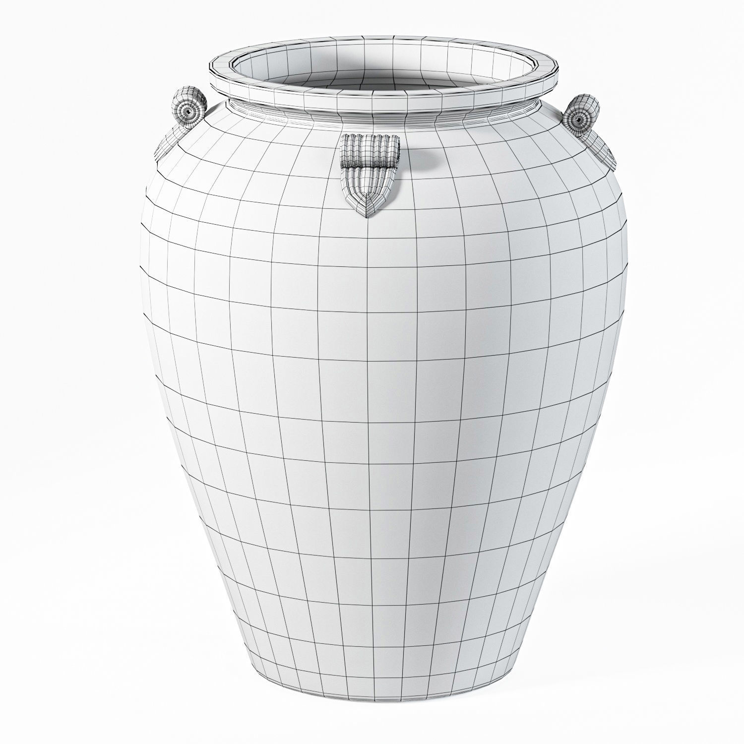 Atelier Saigon Ceramic Vase Vietnam C 2010 3D model_3