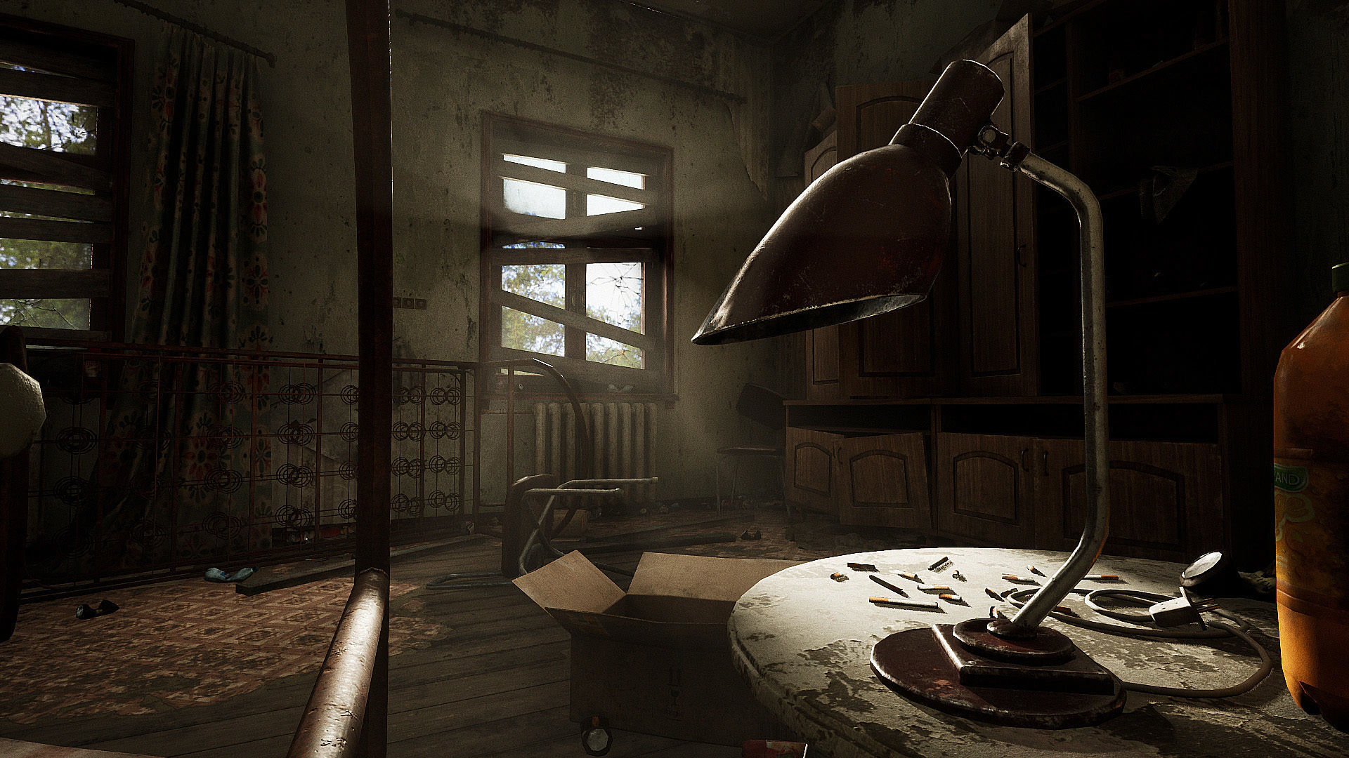 Abandoned Room Low-poly 3D model_14