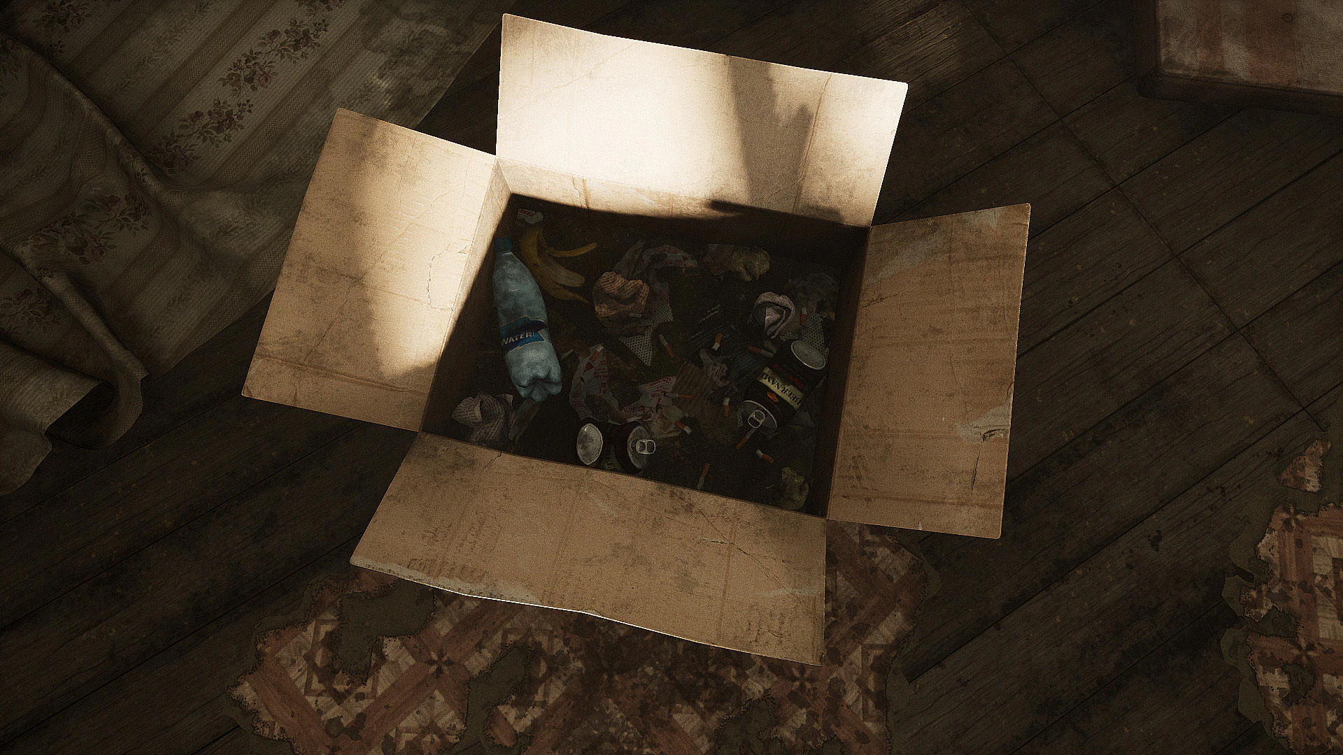 Abandoned Room Low-poly 3D model_13