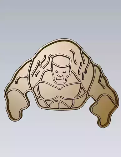 Wonderfull Sabertooth X-Men Characters Cookie Cutter 