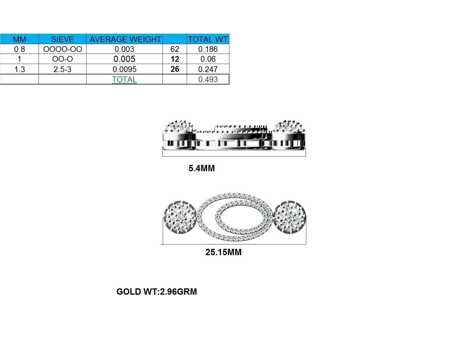 Women bracelet 3dm stl render detail 3D print model_18