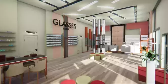 Glasses store - showroom