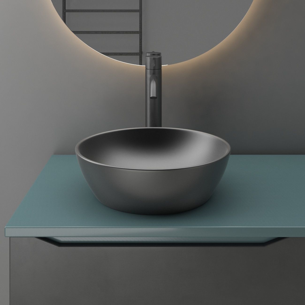 bathroom set 11 Low-poly 3D model_1