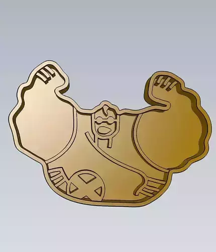 Wonderfull Strong Guy X-Men Characters Cookie Cutter 
